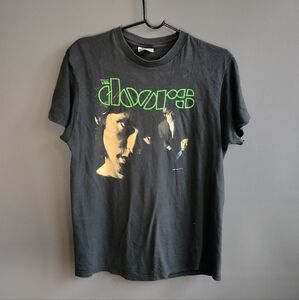 vintage 1980s The Doors tshirt tee , authentic wear band shirt t-shirt